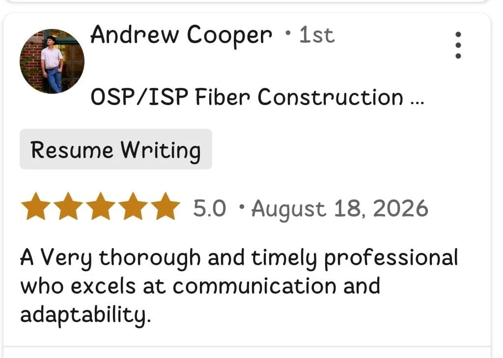 Client review screenshot
